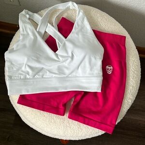 GYMREAPERS Sports Bra + Shorts set